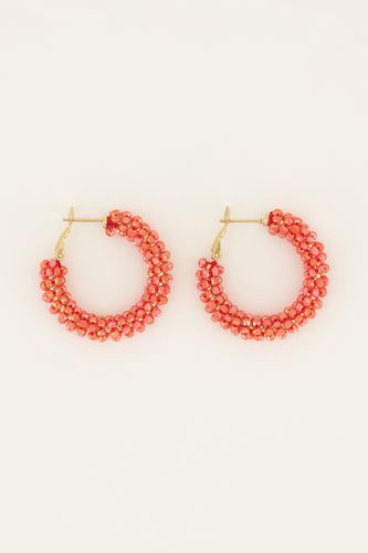 Orange Perlen-Ohrringe | - My jewellery - Modalova