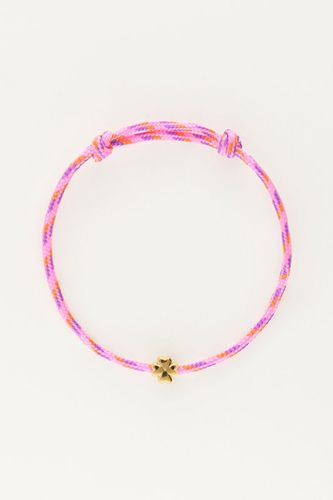 Rosa Mini- Armband mit Kleeblatt | - My jewellery - Modalova
