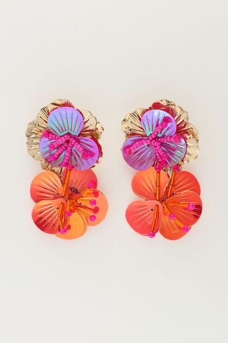 Insel-Ohrringe mit zwei Blumen | - My jewellery - Modalova