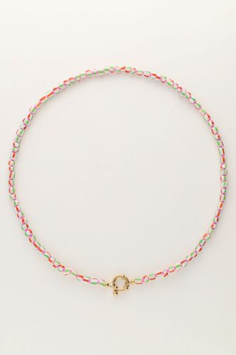 Inselgrüne Perlenkette mit Verschluss | - My jewellery - Modalova