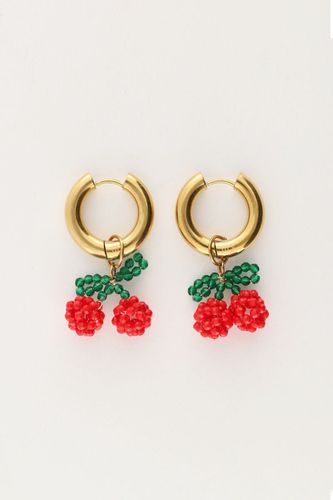 Ohrringe mit roten Kirsch-Perlen | - My jewellery - Modalova