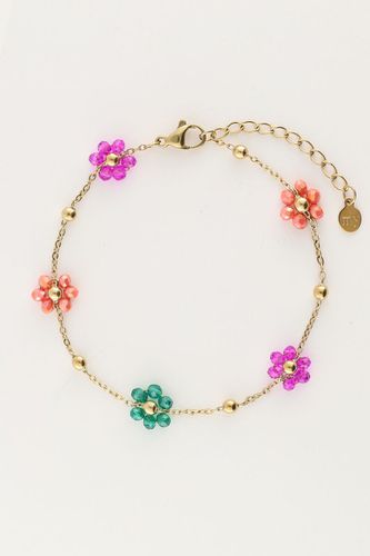 Armband mit Tupfen und bunten Blumen | - My jewellery - Modalova