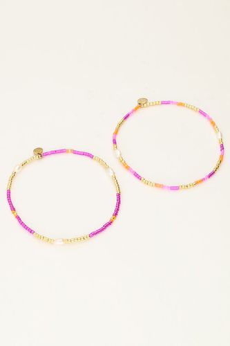 Lilafarbenes Armbänder Set miyuki | - My jewellery - Modalova