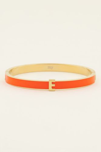 Orangefarbener Armreif mit Initialen | - My jewellery - Modalova