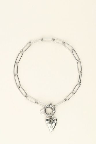 Armband mit großem Herz&Perlen | - My jewellery - Modalova