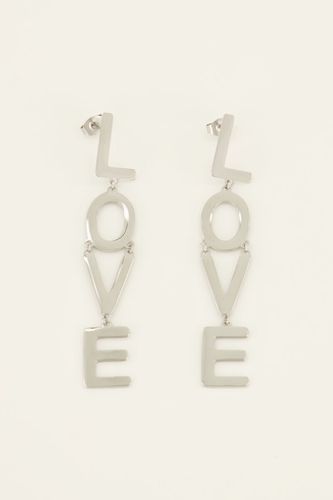 Ohrringe mit LOVE Buchstaben | - My jewellery - Modalova
