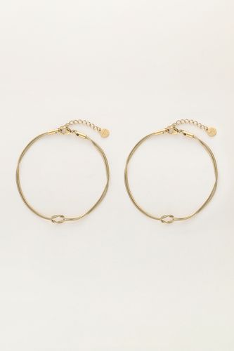 Forever Connected Minimalistisches Armband Set | - My jewellery - Modalova