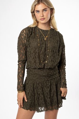 Robe courte en dentelle | - My jewellery - Modalova