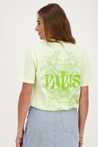 T-Shirt"Paris"mit Blumen | - My jewellery - Modalova