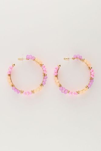 Große Ohrringe mit bunten Blumen | - My jewellery - Modalova