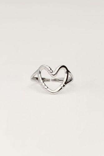 Statement-Ring mit offenem Herz | - My jewellery - Modalova