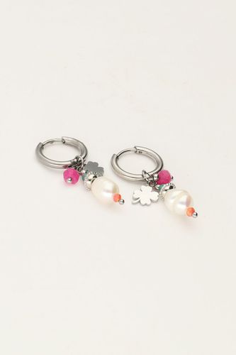 Sunrocks-Ohrringe mit Perlen und vierblättrigem Kleeblatt | - My jewellery - Modalova