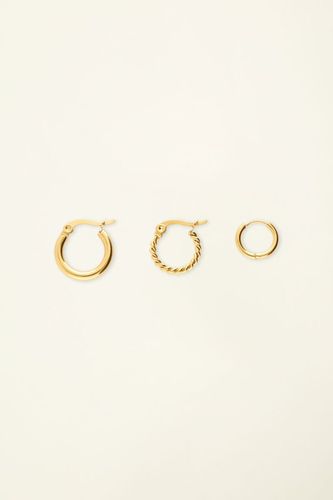 Set aus drei Ohrringen | - My jewellery - Modalova
