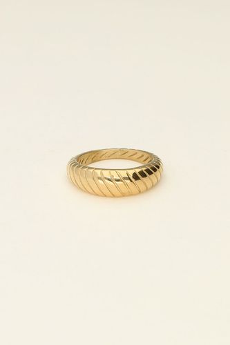 Universe gerippter Ring | - My jewellery - Modalova