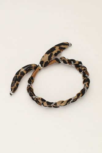 Geflochtenes Armband mit Leopardenmuster | - My jewellery - Modalova