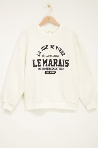 Sweatshirt la joie de vivre | - My jewellery - Modalova