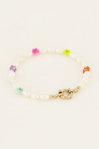 Souvenir Armband mit Perlen und Blumen | - My jewellery - Modalova