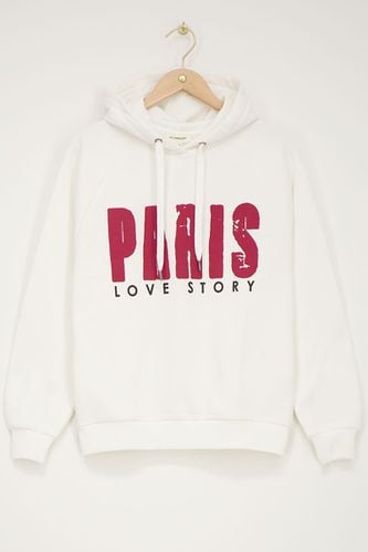 Weißer Hoodie"Paris Love Story"| - My jewellery - Modalova