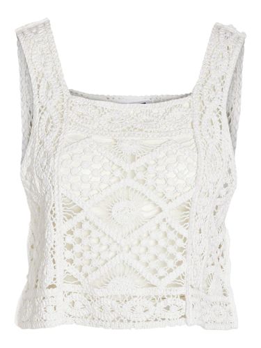 Cropped Knitted Top - Noisy May - Modalova