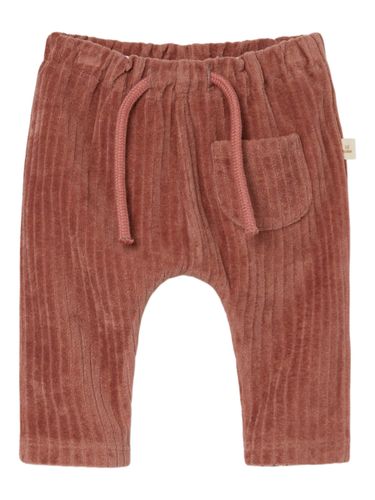 Tejido De Terciopelo Pantalones De Chándal - Name it - Modalova