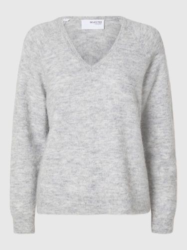 V Neck Knitted Pullover - Selected - Modalova