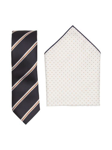 Tie And Handkerchief Gift Set - Selected - Modalova