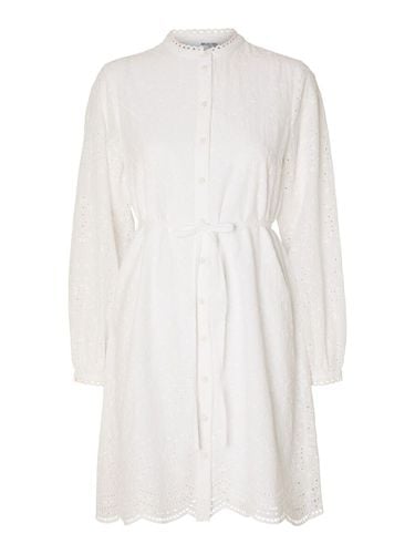 Long-sleeved Shirt Dress - Selected - Modalova