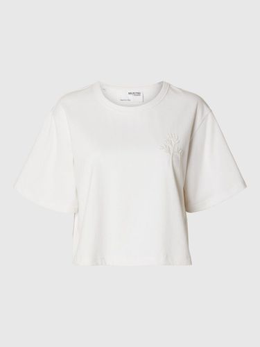 Bordado De Perlas Camiseta - Selected - Modalova