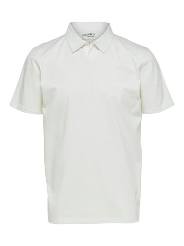 Mercerised Polo Shirt - Selected - Modalova