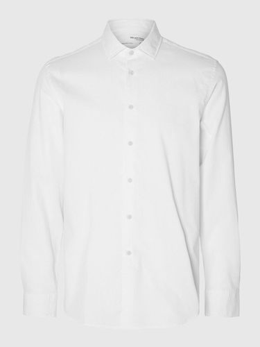 Long-sleeved Cotton Shirt - Selected - Modalova