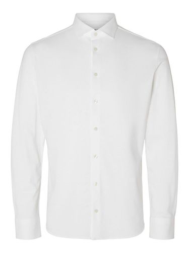 Piqué Long Sleeved Shirt - Selected - Modalova