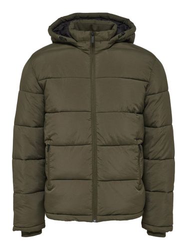 Hooded Puffer Jacket - Selected - Modalova