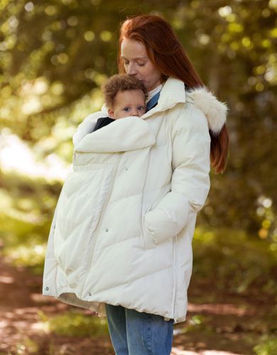 Maternity & Babywearing Puffer Coat - Seraphine - Modalova