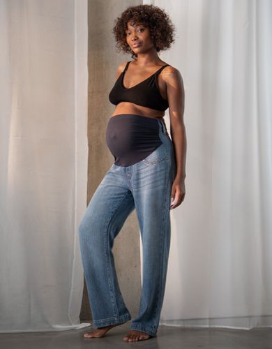 Organic Over Bump Wide-Leg Maternity Jeans - Seraphine - Modalova