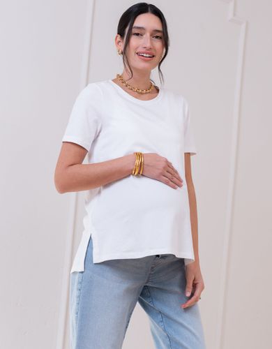 Jersey Short Sleeve Maternity T-Shirt - Seraphine - Modalova