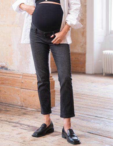 Black Post Maternity Shaping Trousers