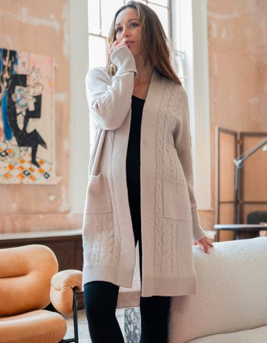 Merino Maternity Cardigan - Seraphine - Modalova