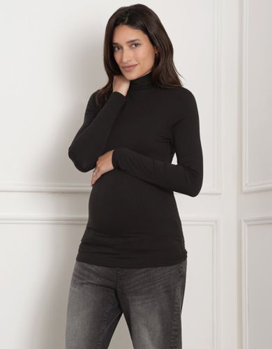 Lift-Up Long Sleeve Jersey Maternity & Nursing Layering Top - Seraphine - Modalova