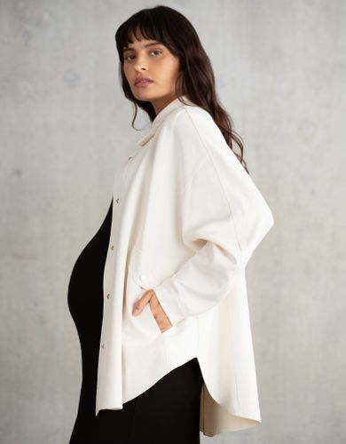 Relaxed Fit Maternity Shirt Jacket - Seraphine - Modalova