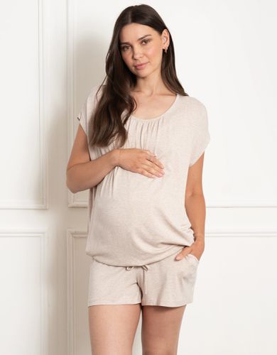 Maternity & Nursing Shorts Pyjama and Loungewear Set - Seraphine - Modalova