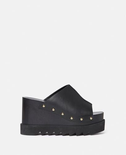 Elyse Studded Slide Wedge Sandals, Woman, , Size: 34h - Stella McCartney - Modalova