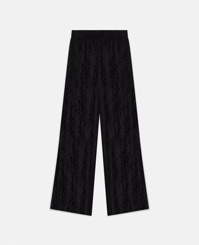 Pantaloni a gamba larga S-Wave, Donna, , Taglia: 42 - Stella McCartney - Modalova