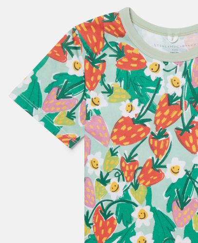 Strawberry Print T-Shirt, /, Size: 10 - Stella McCartney - Modalova