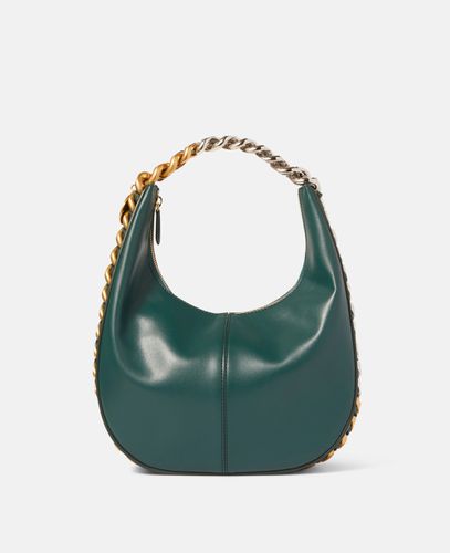 Borsa a Spalla Piccola con Zip Frayme, Donna - Stella McCartney - Modalova