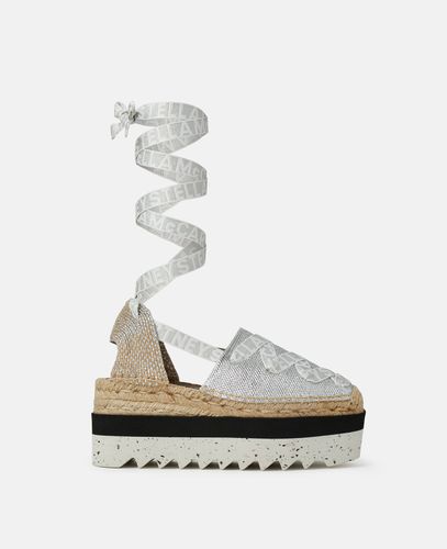 Gaia Espadrilles mit Plateausohle, Frau, , Größe: 36 - Stella McCartney - Modalova