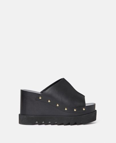 Elyse Studded Slide Wedge Sandals, Woman, , Size: 35h - Stella McCartney - Modalova