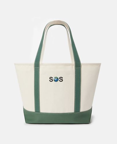 SOS Embroidered Large Tote Bag, Frau, / - Stella McCartney - Modalova