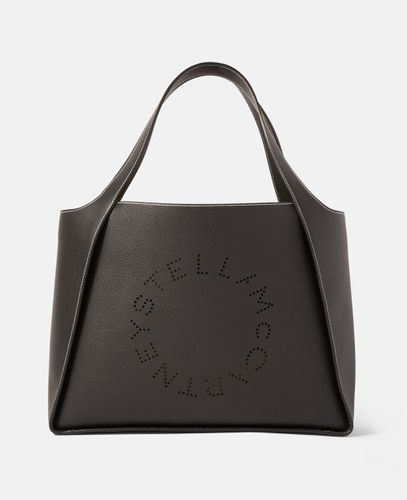 Logo Grainy Alter Mat Tote Bag, Woman - Stella McCartney - Modalova