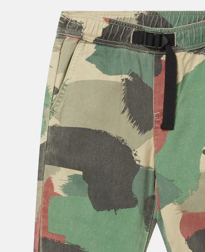 Pantaloni Cargo in Denim Camouflage, , Taglia: 12 - Stella McCartney - Modalova