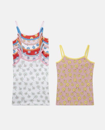 Pack of Star Pattern Vests, , Taglia: 8 - Stella McCartney - Modalova